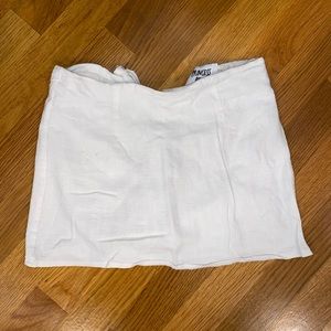 Princess Polly white skirt